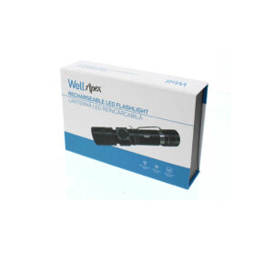 Well Επαναφορτιζόμενος Φακός LED 10W 600LM μαύρος Space TORCH-SPACE-WL | eLabstore.gr Well Επαναφορτιζόμενος Φακός LED 10W 600LM μαύρος Space TORCH-SPACE-WL | Φωτισμός | elabstore.gr