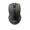 MW103 Well Ασύρματο Ποντίκι 4D USB μαύρο 1600dpi MOUSE-WLESS-MW103BK-WL | Περιφερειακά | elabstore.gr