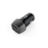 Universal 2xUSB Car Charger 5V/2.4A Μαύρος Well PSUP-USB-C22401BK-WL | Περιφερειακά | elabstore.gr