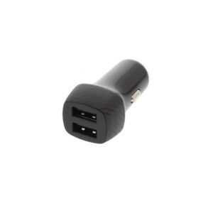 Universal 2xUSB Car Charger 5V/2.4A Μαύρος Well PSUP-USB-C22401BK-WL | Περιφερειακά | elabstore.gr