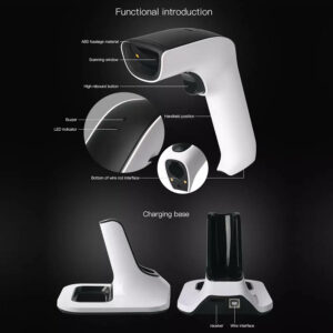 Ασύρματο Barcode Scanner 1D CCD DS5510B CMOS | POS / Παρελκόμενα | elabstore.gr