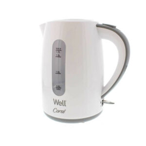 Βραστήρας νερού CORAL 1.7L λευκός Well KETTLE-CORAL-WL | eLabstore.gr Βραστήρας νερού CORAL 1.7L λευκός Well KETTLE-CORAL-WL | Οικιακά είδη | elabstore.gr