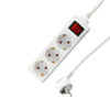 Πολύπριζα 3θ Με Διακόπτη 1,5M,3g1,5 λευκό LS-315W LIME | Ηλεκτρολογικά | elabstore.gr