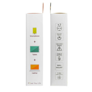 Πολύπριζα 3θ Με Διακόπτη 1,5M,3g1,5 λευκό LS-315W LIME | Ηλεκτρολογικά | elabstore.gr