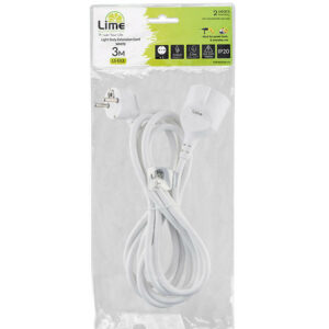 Προέκταση Πρίζας 3M Σούκο 16A 3Χ1,5MM LS-EX3 LIME | Ηλεκτρολογικά | elabstore.gr