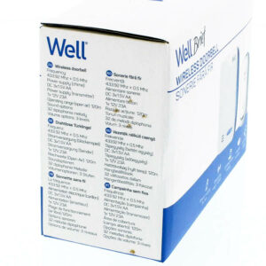 Κουδούνι ασύρματο πόρτας DC/DC 32 μελωδιών IP62 BRIEF Well DOORBELL-BRIEF-WL | eLabstore.gr Κουδούνι ασύρματο πόρτας DC/DC 32 μελωδιών IP62 BRIEF Well DOORBELL-BRIEF-WL | Ηλεκτρολογικά | elabstore.gr