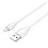 LDNIO καλώδιο Lightning σε USB LS372, 2.1A, 2m, λευκό | Καλώδια - Αντάπτορες | elabstore.gr