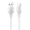 LDNIO καλώδιο USB-C σε USB LS540, 2.4A, 20cm, λευκό | Καλώδια - Αντάπτορες | elabstore.gr
