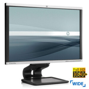 Used Monitor LA2405x LED/HP/24”FHD/1920x1200/Wide/Silver/Black/D-SUB & DVI-D & DP & USB HUB | Refurbished | elabstore.gr