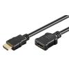 GOOBAY καλώδιο προέκτασης HDMI 61313, Ethernet, 4K, 18Gbit/s, 5m, μαύρο | Καλώδια - Αντάπτορες | elabstore.gr