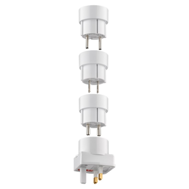 GOOBAY σετ αντάπτορες ρεύματος 61646, Universal, λευκό, 4τμχ | eLabstore.gr GOOBAY σετ αντάπτορες ρεύματος 61646, Universal, λευκό, 4τμχ | Τροφοδοσία Ρεύματος | elabstore.gr