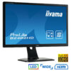 Used Monitor B2482HD LED/Iiyama/24"FHD/1920x1080/Wide/Black/D-SUB & DVI-D & HDMI | Refurbished | elabstore.gr