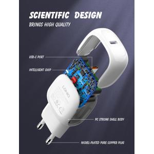LDNIO φορτιστής τοίχου A1206C με καλώδιο USB-C, 1x USB-C, 27W PD, λευκός | Αξεσουάρ κινητών | elabstore.gr