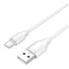 LDNIO καλώδιο USB-C σε USB LS372, 2.1A, 2m, λευκό | Καλώδια - Αντάπτορες | elabstore.gr