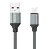 LDNIO καλώδιο USB-C σε USB LS442, 2.4A, 2m, γκρι | Καλώδια - Αντάπτορες | elabstore.gr