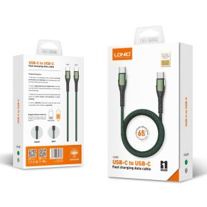 LDNIO καλώδιο USB-C σε USB-C LC101, 65W PD, 1m, γκρι | eLabstore.gr LDNIO καλώδιο USB-C σε USB-C LC101, 65W PD, 1m, γκρι | eLabstore.gr
