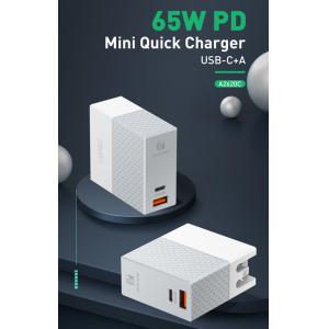 LDNIO φορτιστής τοίχου A2620C με καλώδιο, USB & USB-C, 65W PD, λευκός | Αξεσουάρ κινητών | elabstore.gr