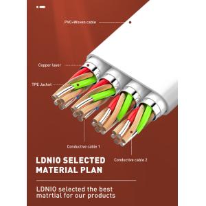 LDNIO καλώδιο USB-C σε USB-C LC132C, 65W PD, 2m, λευκό | Καλώδια - Αντάπτορες | elabstore.gr