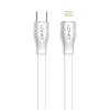LDNIO καλώδιο Lightning σε USB-C LC132I, 30W PD, 2m, λευκό | Καλώδια - Αντάπτορες | elabstore.gr