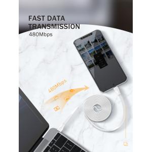 LDNIO καλώδιο Lightning σε USB-C LC132I, 30W PD, 2m, λευκό | Καλώδια - Αντάπτορες | elabstore.gr