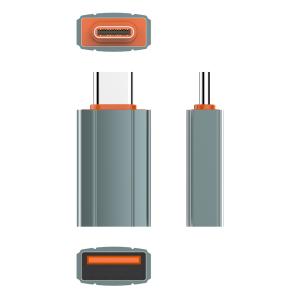 LDNIO αντάπτορας USB-C σε USB LC140, αρσενικό σε θηλυκό, γκρι | eLabstore.gr