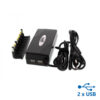 Universal Well Φορτιστής για Laptop 90W 2xUSB 8tips PSUP-NBT-W90A8U2-WL | Τροφοδοτικά H/Y | elabstore.gr