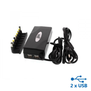 Universal Well Φορτιστής για Laptop 90W 2xUSB 8tips PSUP-NBT-W90A8U2-WL | Τροφοδοτικά H/Y | elabstore.gr