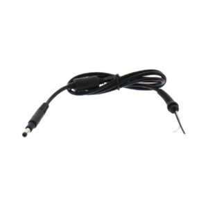 Καλώδιο τροφοδοσίας Well 4.8x1.7 PIN για Laptop HP 1.2m (μαύρο βύσμα) CABLE-DC-HP-4.8X1.7/TN | Τροφοδοτικά H/Y | elabstore.gr