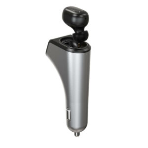 Universal 2 in 1 Car Charger 2xUSB 3.1A με Bluetooth earphone Platinet PLCRBT2 | Περιφερειακά | elabstore.gr