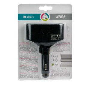 Φορτιστής 48W & επέκταση τροφοδοσίας w/4 έξοδοι από αναπτήρα αυτοκινήτου WF003 | Περιφερειακά | elabstore.gr