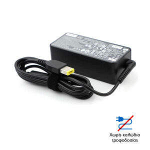 Used Original Lenovo Power Adapter 45W 20V/2.25A Square TIP Bulk (χωρίς καλώδιο τροφοδοσίας) | Τροφοδοτικά H/Y | elabstore.gr