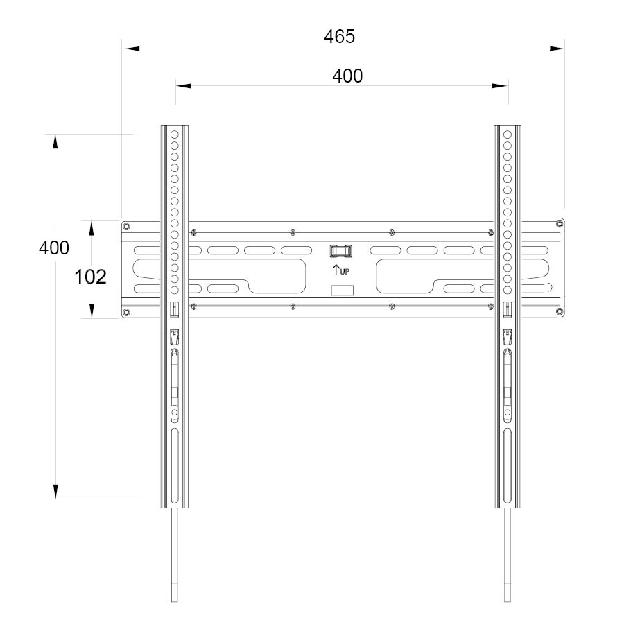 Βάση FXS60 23``-60``Μαύρη Σταθερή με κορδόνι Well TVS-LCD-FXS60-WL | eLabstore.gr Βάση FXS60 23``-60``Μαύρη Σταθερή με κορδόνι Well TVS-LCD-FXS60-WL | Αξεσουάρ &Περιφερειακά TV | elabstore.gr