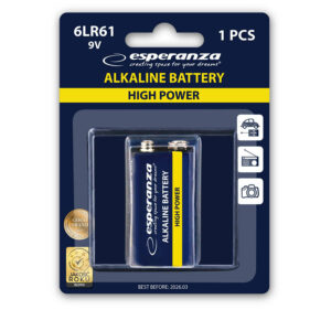 Μπαταρία 9V 6LR61 1τεμ Αλκαλική EZB110 | Μπαταρίες | elabstore.gr