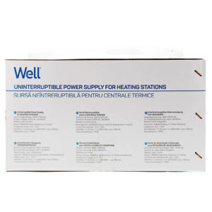 UPS για κυκλοφορητές 500VA/300W Well UPS-HEATST-STEADY500VA-WL | Προστασία Ρεύματος UPS | elabstore.gr