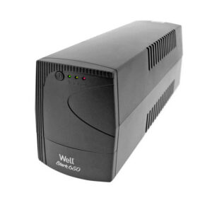 UPS 650VA Well LINE INTERACTIVE UPS-LINT-STARK650-WL | Προστασία Ρεύματος UPS | elabstore.gr
