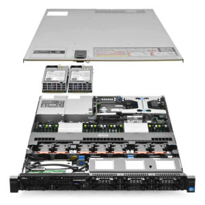 Refurbished Server Dell Poweredge R620 R1U 2xE5-2630v2/32GB DDR3/2x900GB SAS 10K/8xSFF/2xPSU/DVD/Per | Refurbished | elabstore.gr