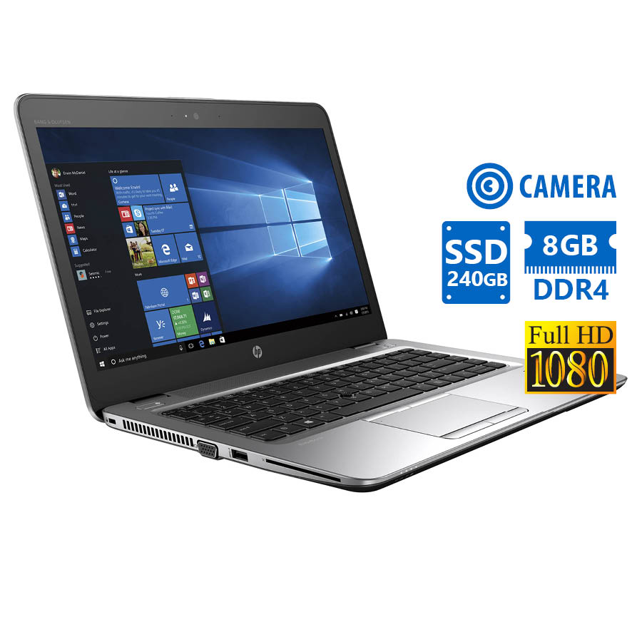 HP (A-) Elitebook 840G4 i5-7300U/ 14"FHD/ 8GB DDR4/ 256GB M.2 SSD/ No ODD/ Camera/ 10P Grade A- Refurbishe | eLabstore.gr HP (A-) Elitebook 840G4 i5-7300U/14"FHD/8GB DDR4/256GB M.2 SSD/No ODD/Camera/10P Grade A- Refurbishe | Refurbished | elabstore.gr