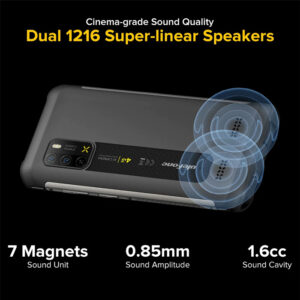 ULEFONE smartphone Armor X10, IP68/IP69K, 5.45", 4/32GB, 5180mAh, γκρι | Mobile Συσκευές | elabstore.gr