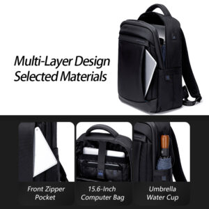 ARCTIC HUNTER τσάντα πλάτης B00478 με θήκη laptop 15.6", 18L, γκρι | Προσωπική Φροντίδα | elabstore.gr