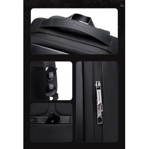 ARCTIC HUNTER τσάντα πλάτης B00487 θήκη laptop 15.6", λουκέτο TSA, μαύρη | Προσωπική Φροντίδα | elabstore.gr