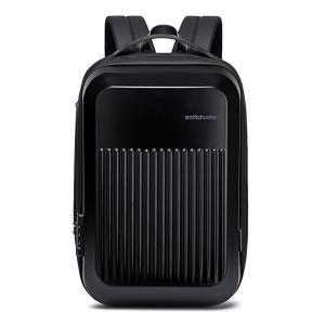 ARCTIC HUNTER τσάντα πλάτης B00487 θήκη laptop 15.6", λουκέτο TSA, μαύρη | Προσωπική Φροντίδα | elabstore.gr