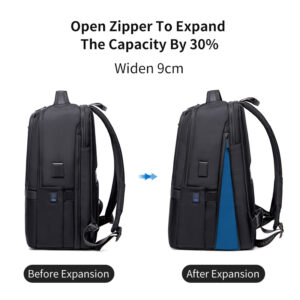 ARCTIC HUNTER τσάντα πλάτης B00490 με θήκη laptop 15.6", 27L, USB, μαύρη | Προσωπική Φροντίδα | elabstore.gr