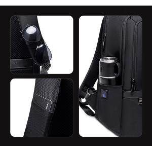 ARCTIC HUNTER τσάντα πλάτης B00490 με θήκη laptop 15.6", 27L, USB, μαύρη | eLabstore.gr