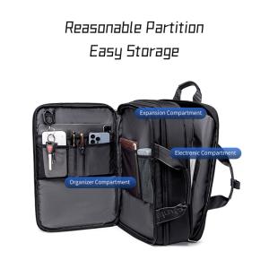 ARCTIC HUNTER τσάντα πλάτης B00540 με θήκη laptop 15.6", 18L, μαύρη | Προσωπική Φροντίδα | elabstore.gr