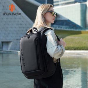 ARCTIC HUNTER τσάντα πλάτης B00554 με θήκη laptop 15.6", 20L, USB, μαύρη | Προσωπική Φροντίδα | elabstore.gr