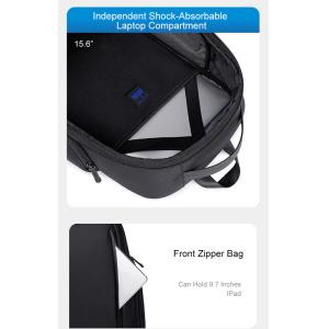 ARCTIC HUNTER τσάντα πλάτης B00554 με θήκη laptop 15.6", 20L, USB, μαύρη | Προσωπική Φροντίδα | elabstore.gr