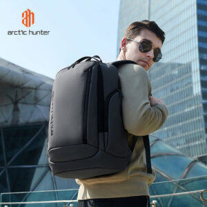 ARCTIC HUNTER τσάντα πλάτης B00554 με θήκη laptop 15.6", 20L, USB, γκρι | Προσωπική Φροντίδα | elabstore.gr