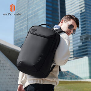 ARCTIC HUNTER τσάντα πλάτης B00555 με θήκη laptop 15.6", 25L, USB, μαύρη | Προσωπική Φροντίδα | elabstore.gr