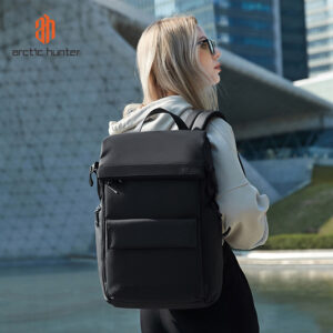 ARCTIC HUNTER τσάντα πλάτης B00562 με θήκη laptop 15.6", 20L, USB, μαύρη | Προσωπική Φροντίδα | elabstore.gr