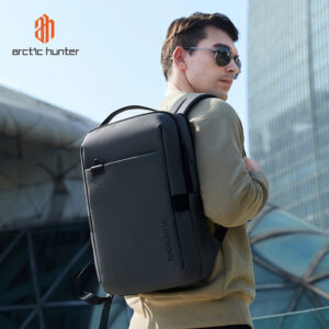 ARCTIC HUNTER τσάντα πλάτης B00574 με θήκη laptop 15.6", 10L, γκρι | Προσωπική Φροντίδα | elabstore.gr
